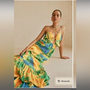 Sabo Skirt Leigh Maxi Dress in Morning Yellow